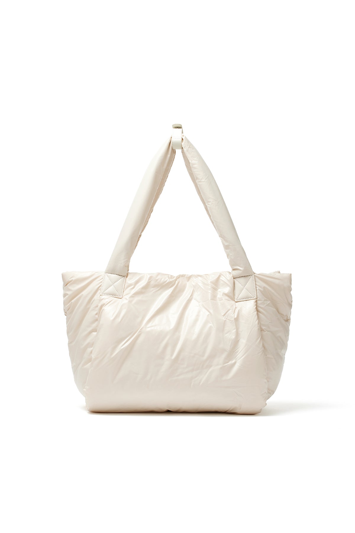 [matinkim] MATIN BIG PUFFER BAG IN LIGHT BEIGE