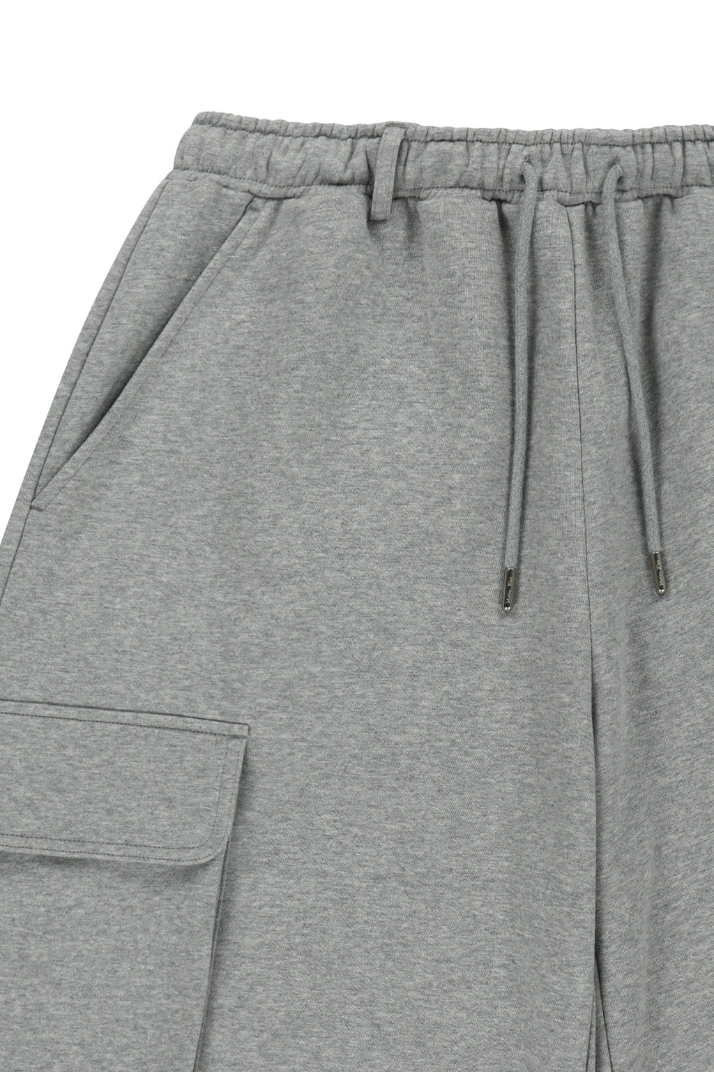[matinkim] Terry Utility Pocket Bermuda Pants IN Grey