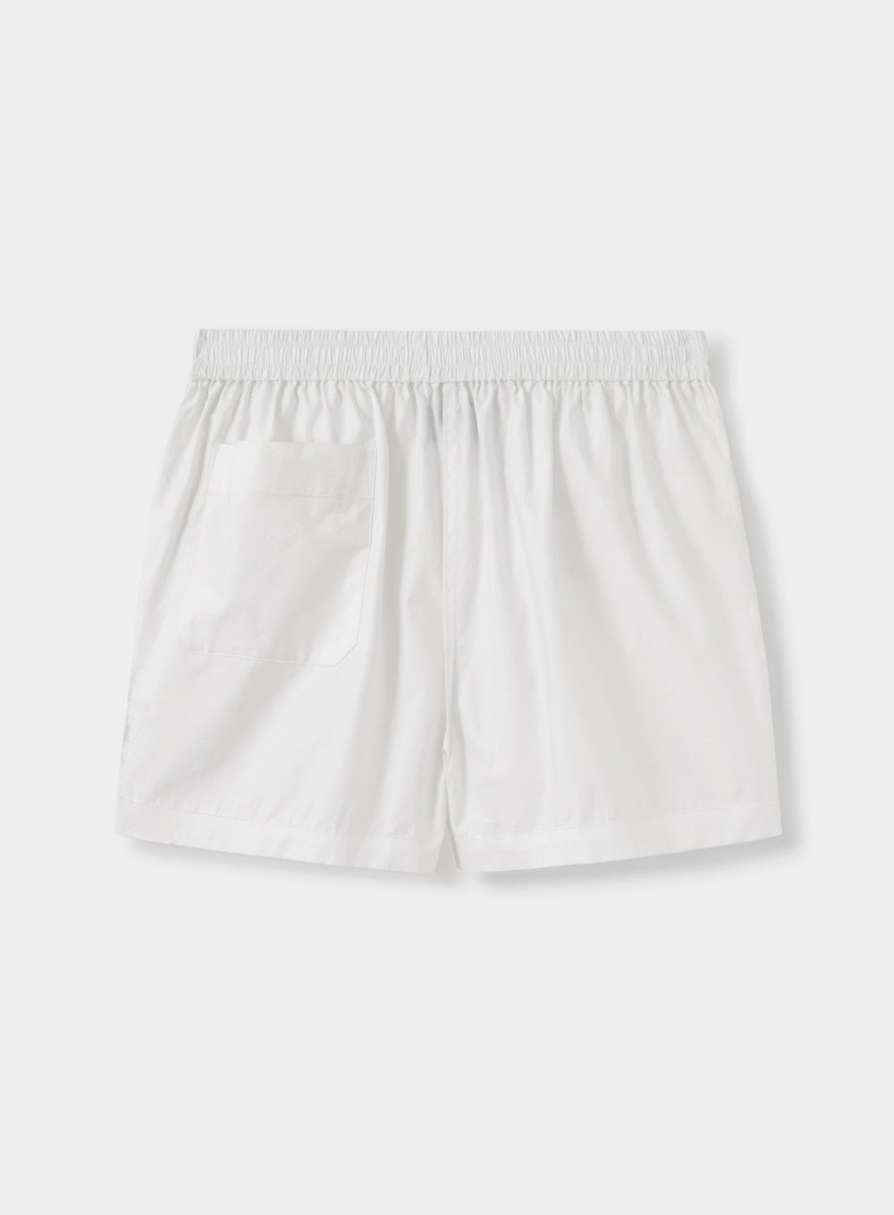 [satur] Lowham Banding Half Pants - Bright White