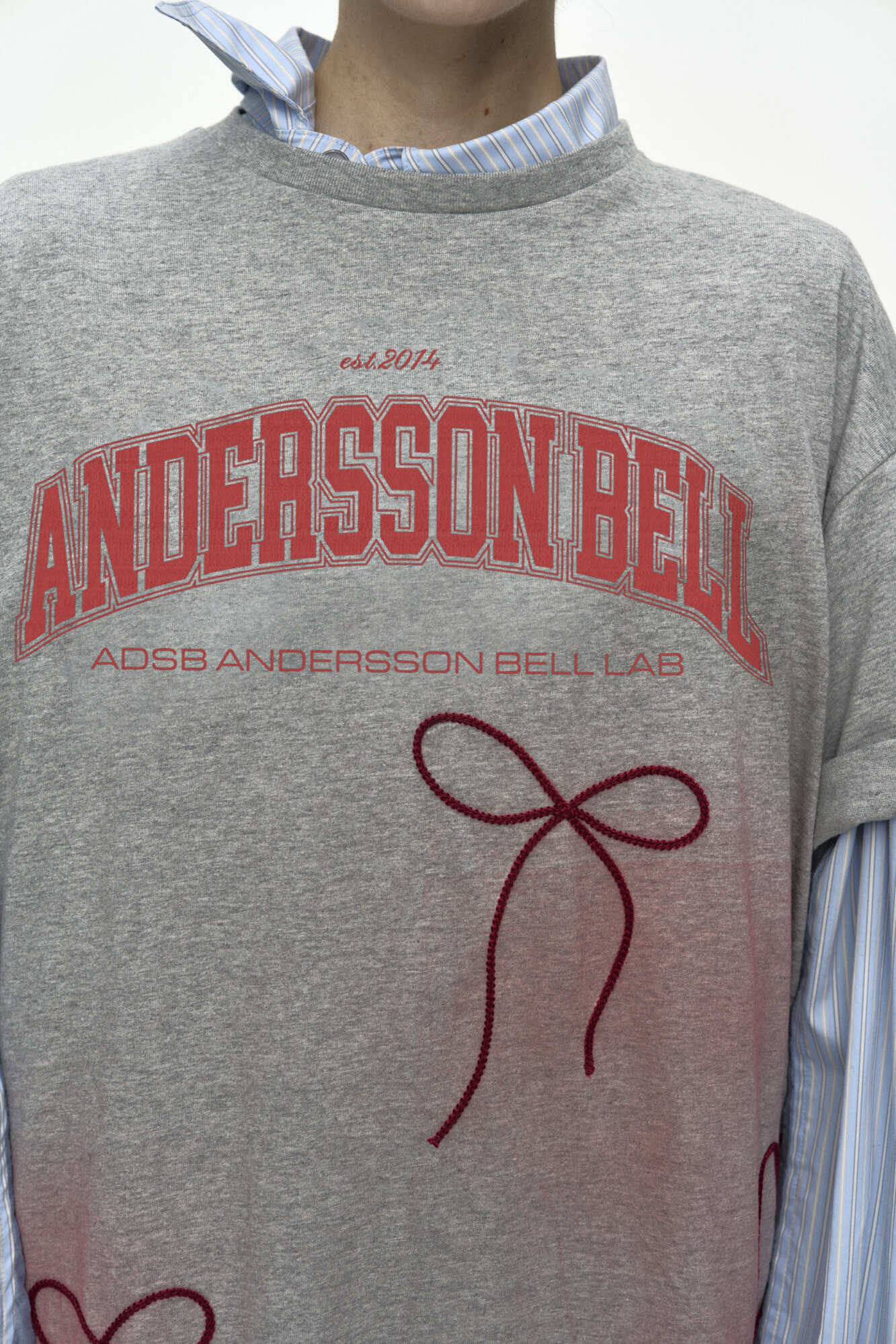 Andersson Bell Ribbon Embroidery Spray T-Shirt