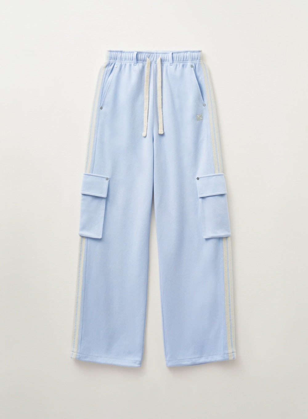 [satur] (W) Lawton Cargo Track Pants - Sky Blue