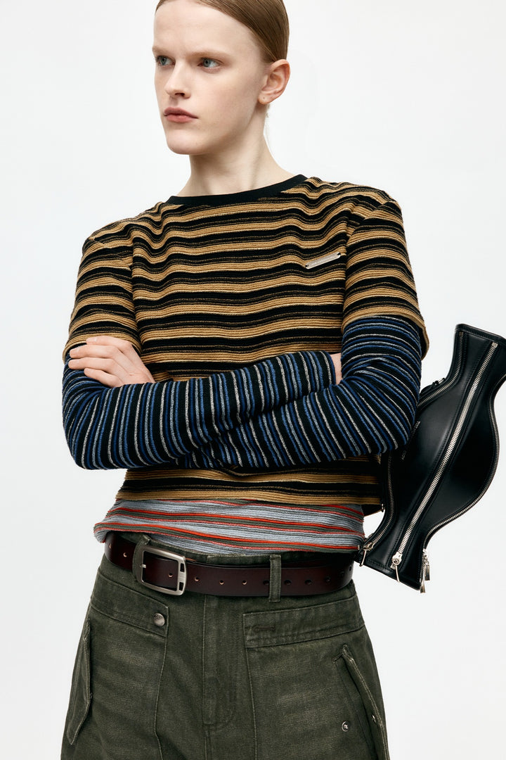 Andersson Bell Multi Stripe LS T-Shirts