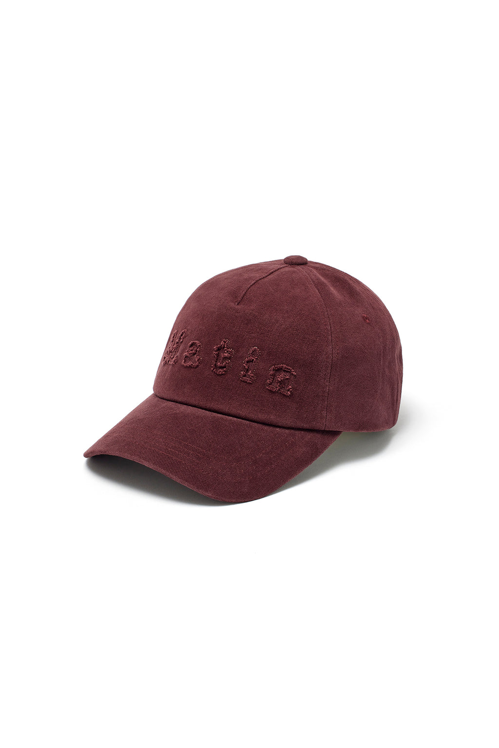 [matinkim] MATIN REVERSE LOGO BALL CAP IN BURGUNDY