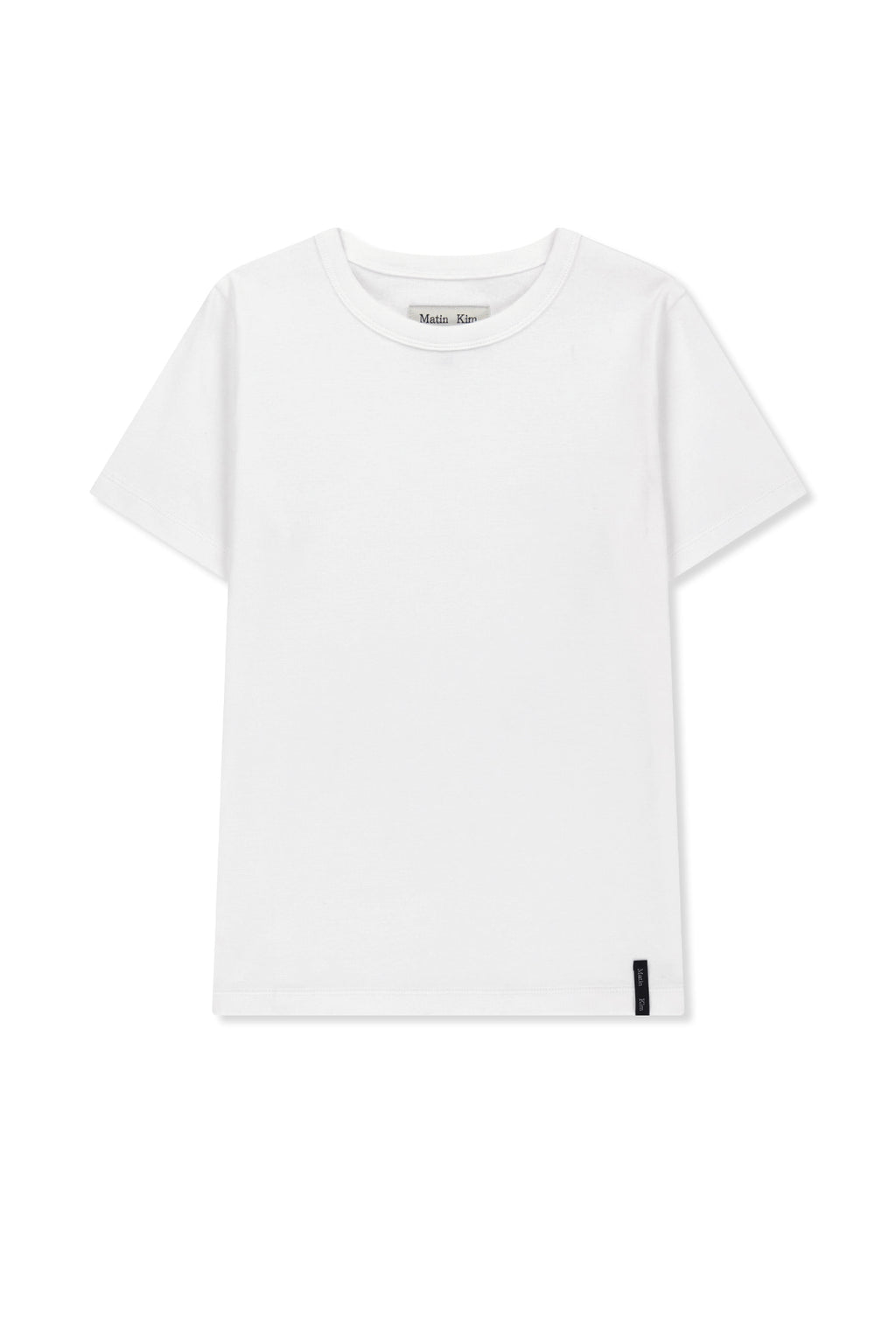 Matinkim Label Detail Slim Fit Top IN Ivory