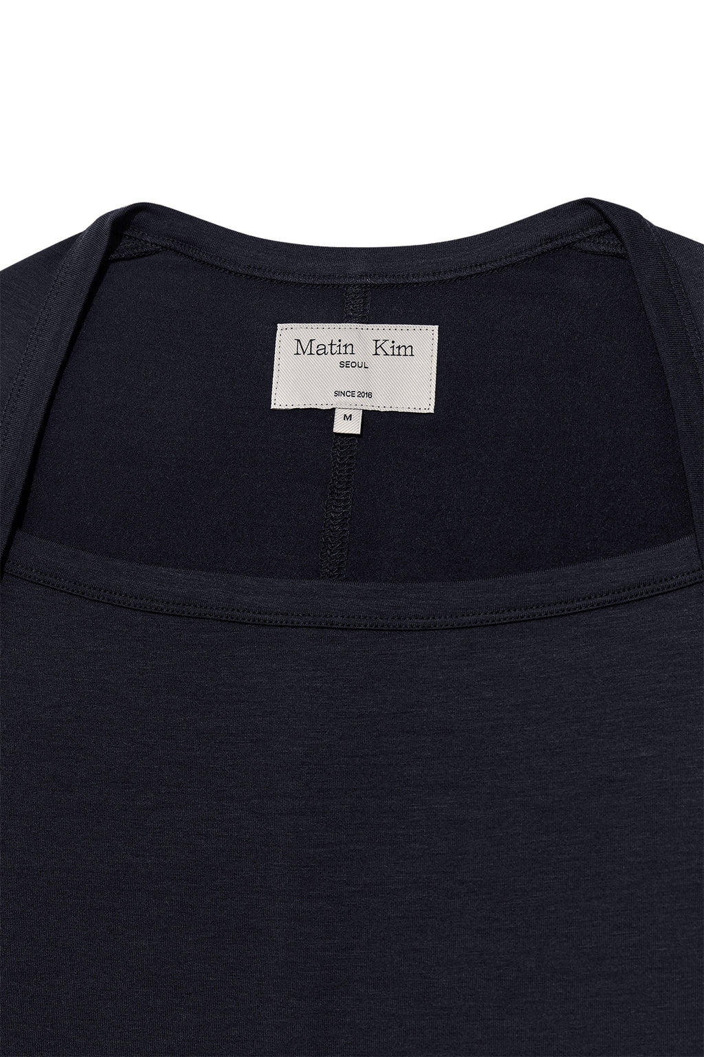 [matinkim] RAGLAN BOLERO SLIM TOP IN DARK NAVY