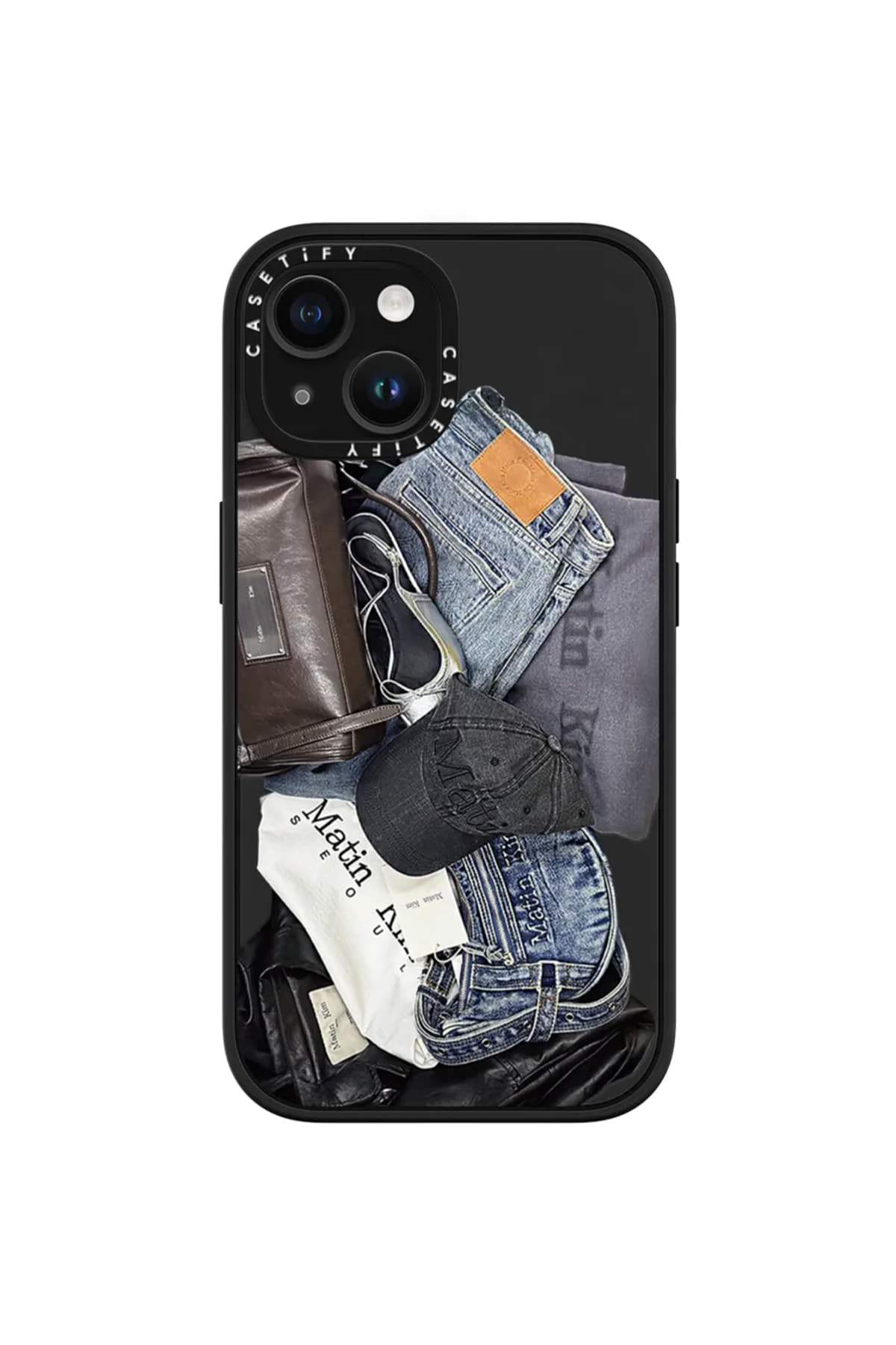 Matinkim Matin Kim X Casetify Unboxing Case IN Black