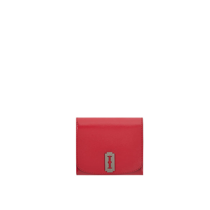 Vunque Occam Lune Double Face Half Wallet Ruby Red