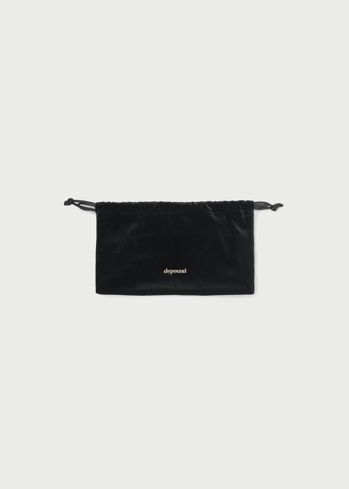 Depound string mini pouch - black