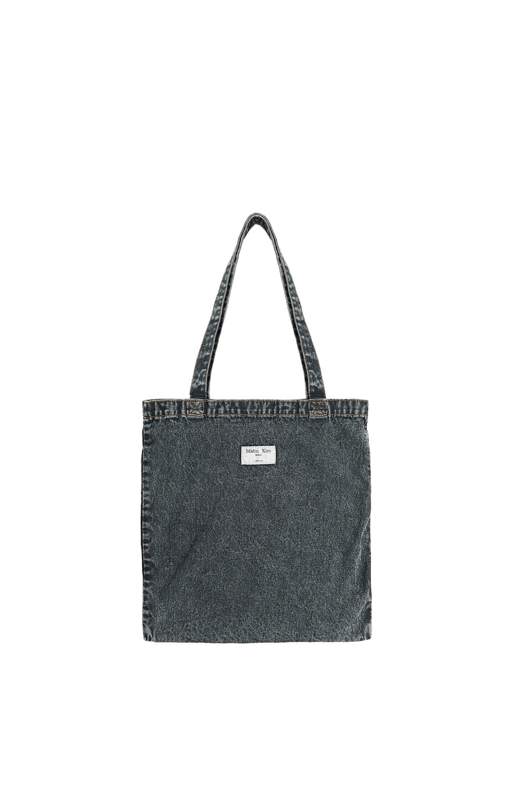 Matinkim Matin Stitch Denim Ecobag IN Black