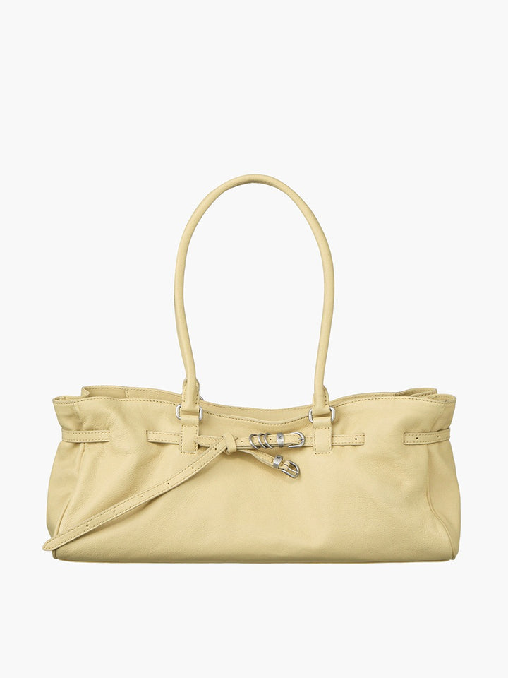 Margesherwood Soft Grandma Shoulder Bag butter washed nappa