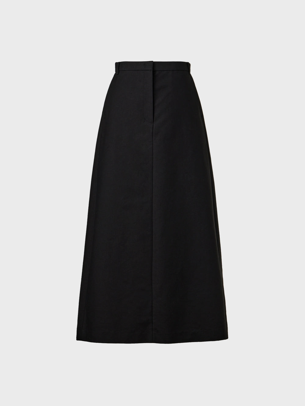 EENK Drape Back A-Line Skirt - Black