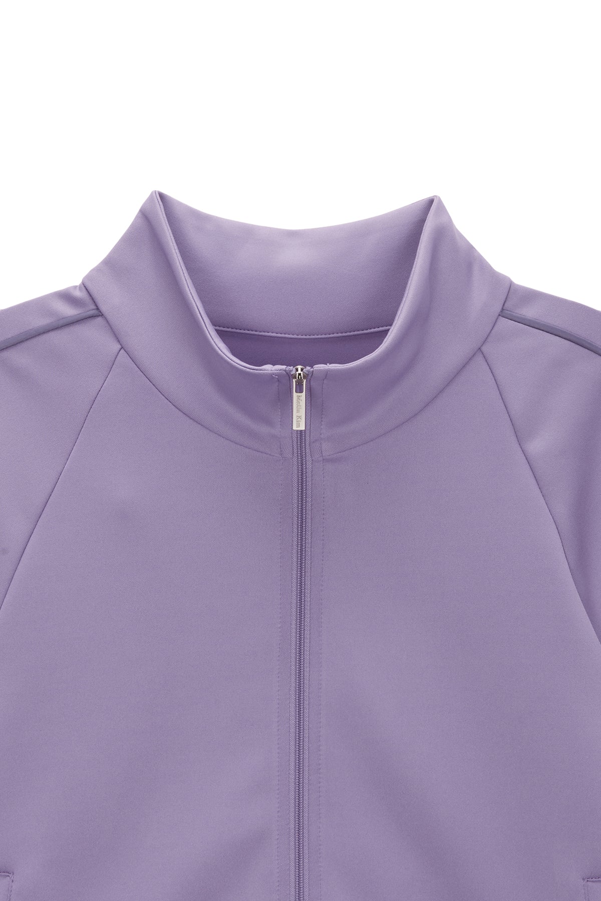 [matinkim] PIPING CROP TRACK JUMPER IN LILAC
