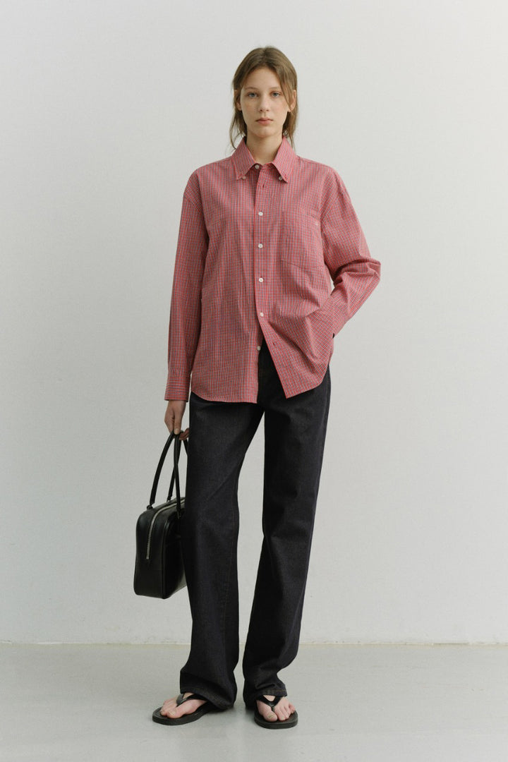 Dunst 90S Wide Leg New Jeans Raw Denim