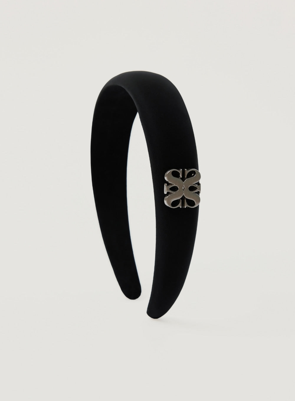 [satur] (W) Symbol Logo Hairband - Black