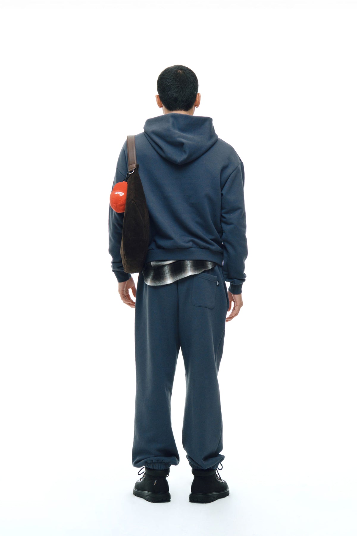 Emis Mono Logo Sweatpants-Navy