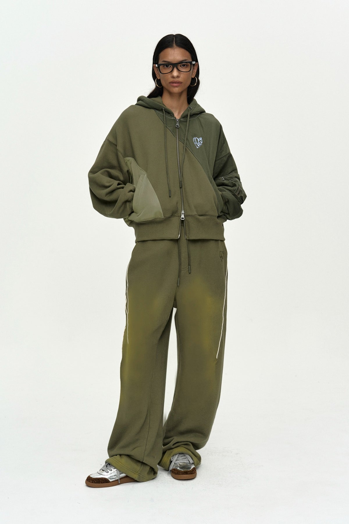 Andersson Bell Unisex Piping Line Dyed Sweat Pants