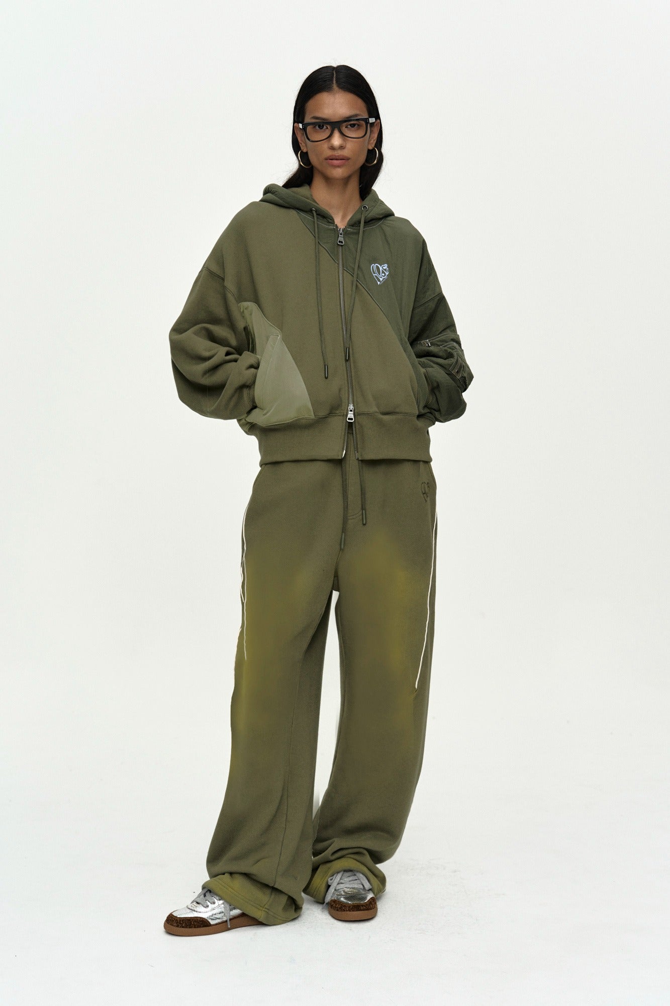 Andersson Bell Unisex Piping Line Dyed Sweat Pants