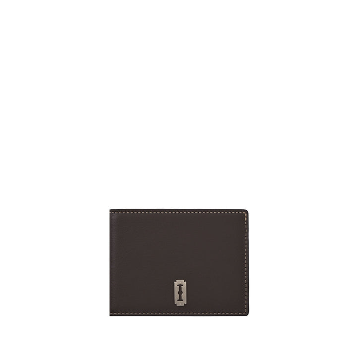 Vunque Perfec Alto Slim Half Wallet Dark Brown