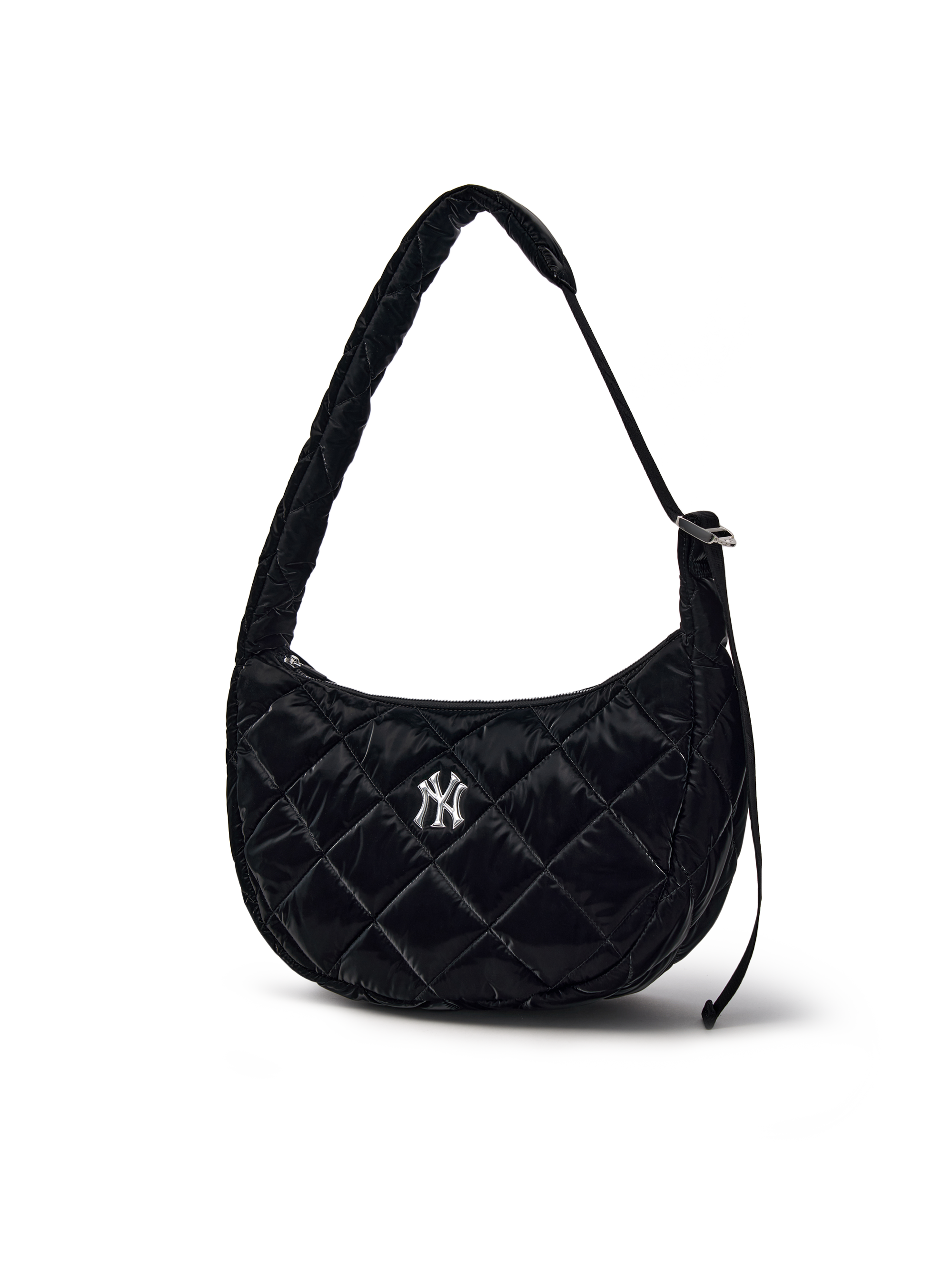 MLB Korea Curve Padding Hobo Bag