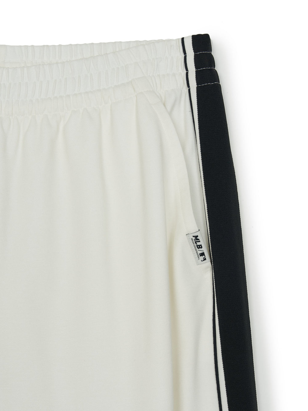 [mlb korea] BASIC SMALL LOGO MEGA WIDE TRACK PANTS