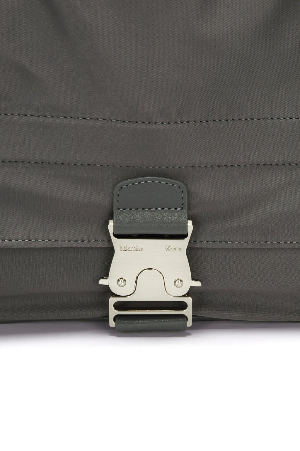 [matinkim] BIG BUCKLE BAG IN CHARCOAL