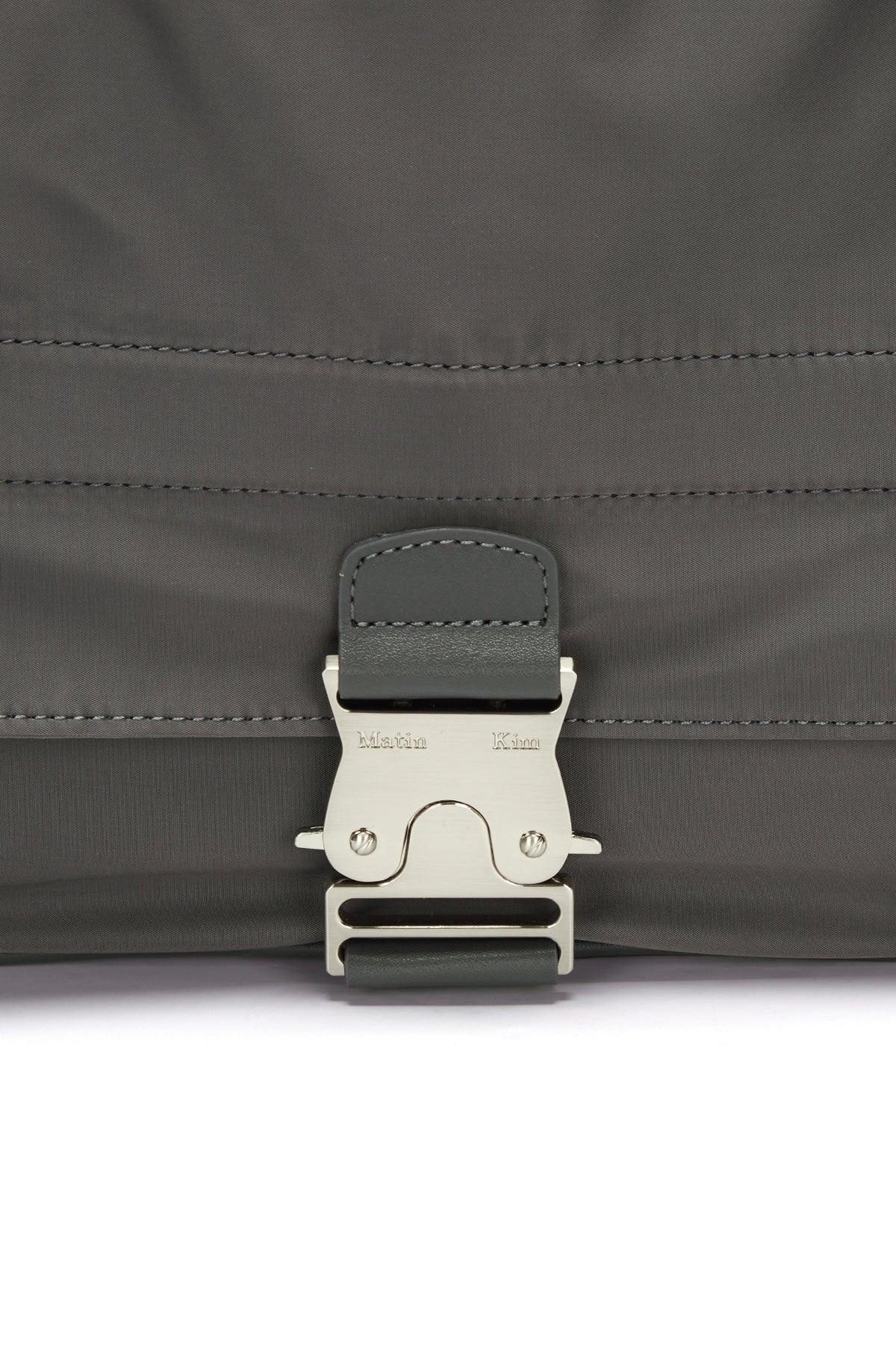 [matinkim] BIG BUCKLE BAG IN CHARCOAL