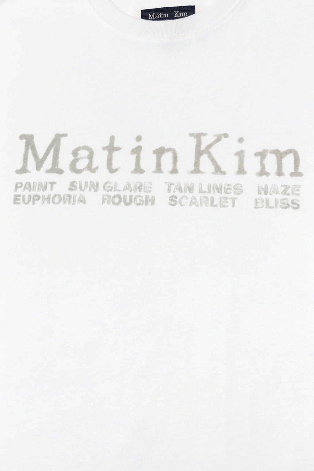 Matinkim Sweat Printing Logo Top For Men IN White
