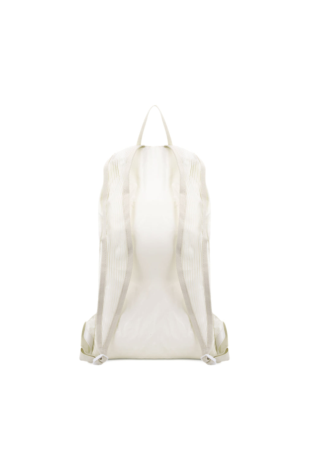 [matinkim] GLOSSY PACKABLE BACKPACK IN WHITE