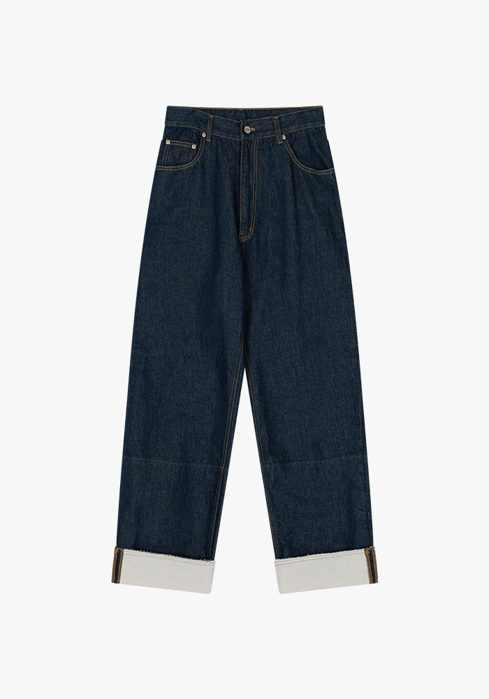 Grove Mohr Roll Up Denim Pants