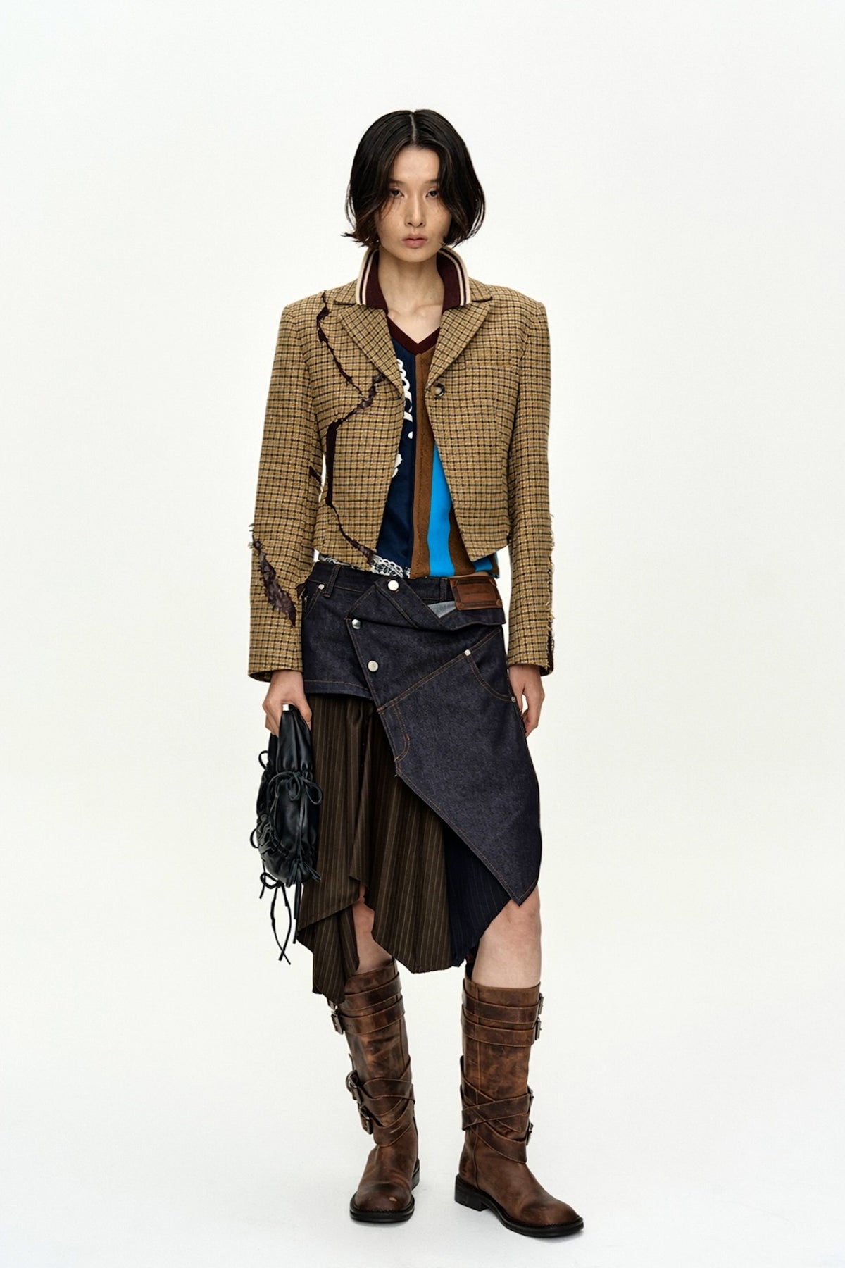 Andersson Bell Lace Cut-Out Blazer