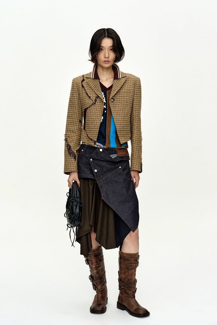 Andersson Bell Lace Cut-Out Blazer