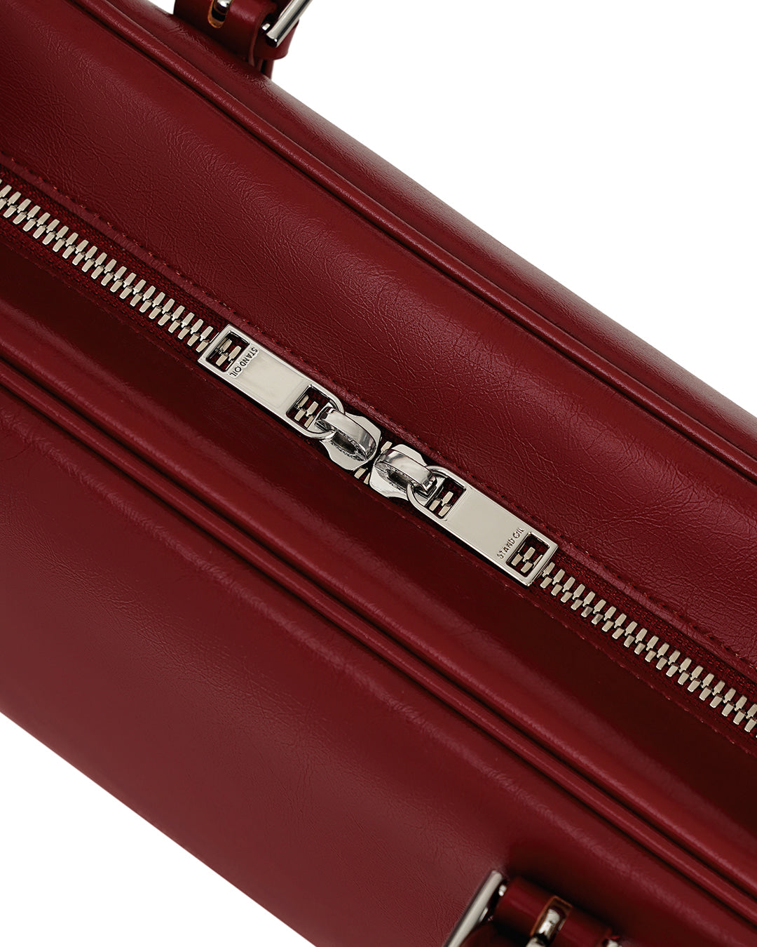 [standoil] Square Bowling Bag · Square Bowling Bag / Red Wine