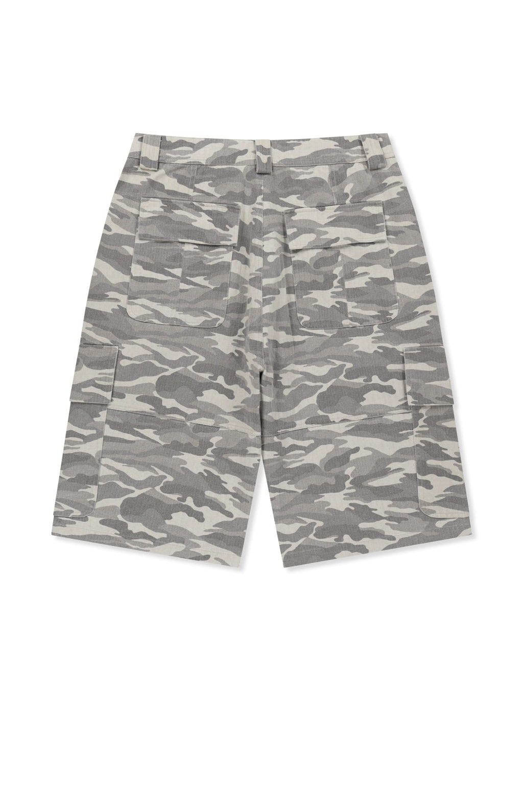 Matinkim Camouflage Cargo Bermuda Pants For Men IN Grey