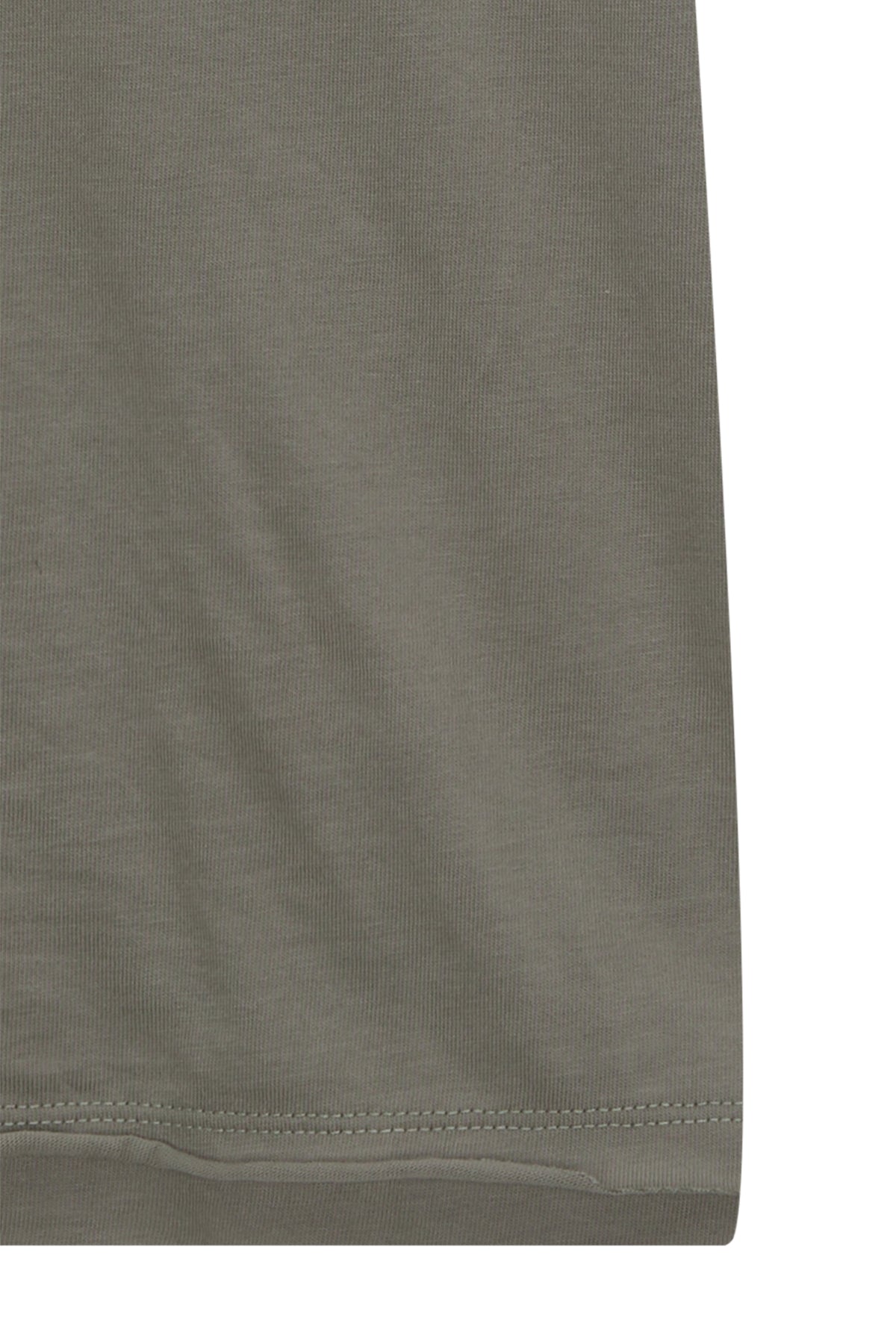 [matinkim] MATIN SHADE LOGO TOP IN KHAKI