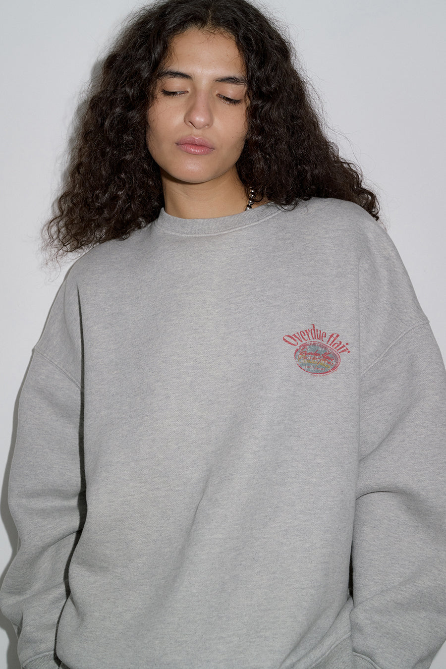 Overdueflair Signature Printing Mtm Melange Grey