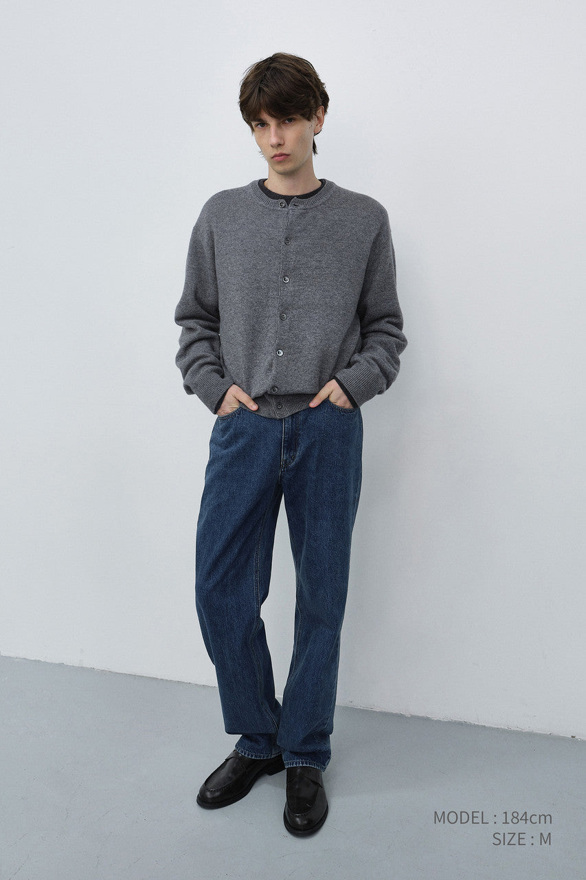 Dunst Essential Loose Jeans Classic Blue