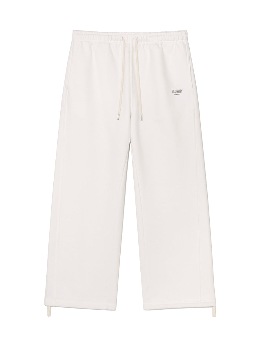 GLOWNY G Drawstring Sweatpants (Ivory)