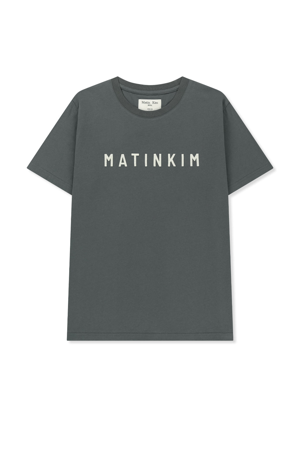 Matinkim Applique Felt Logo Top IN Charcoal