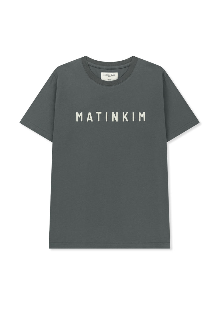 Matinkim Applique Felt Logo Top IN Charcoal