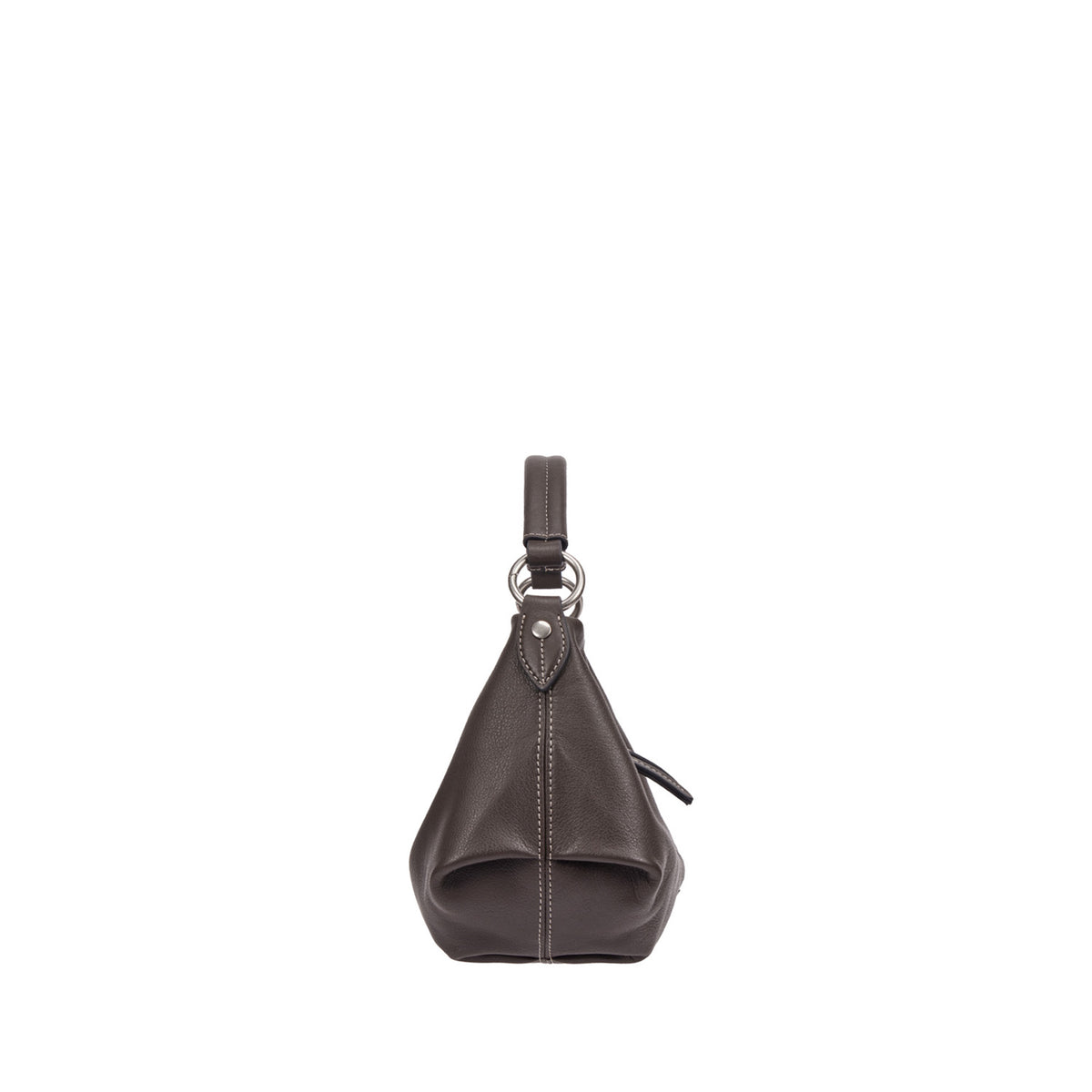 Vunque Halfmoon Attache Shoulder S Dark Brown