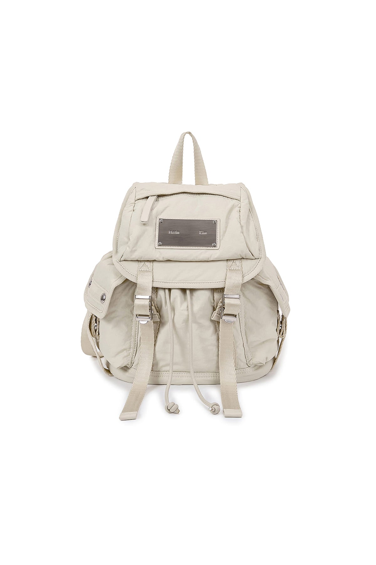 [matinkim] POCKET UTILITY SMALL BACK PACK IN LIGHT BEIGE