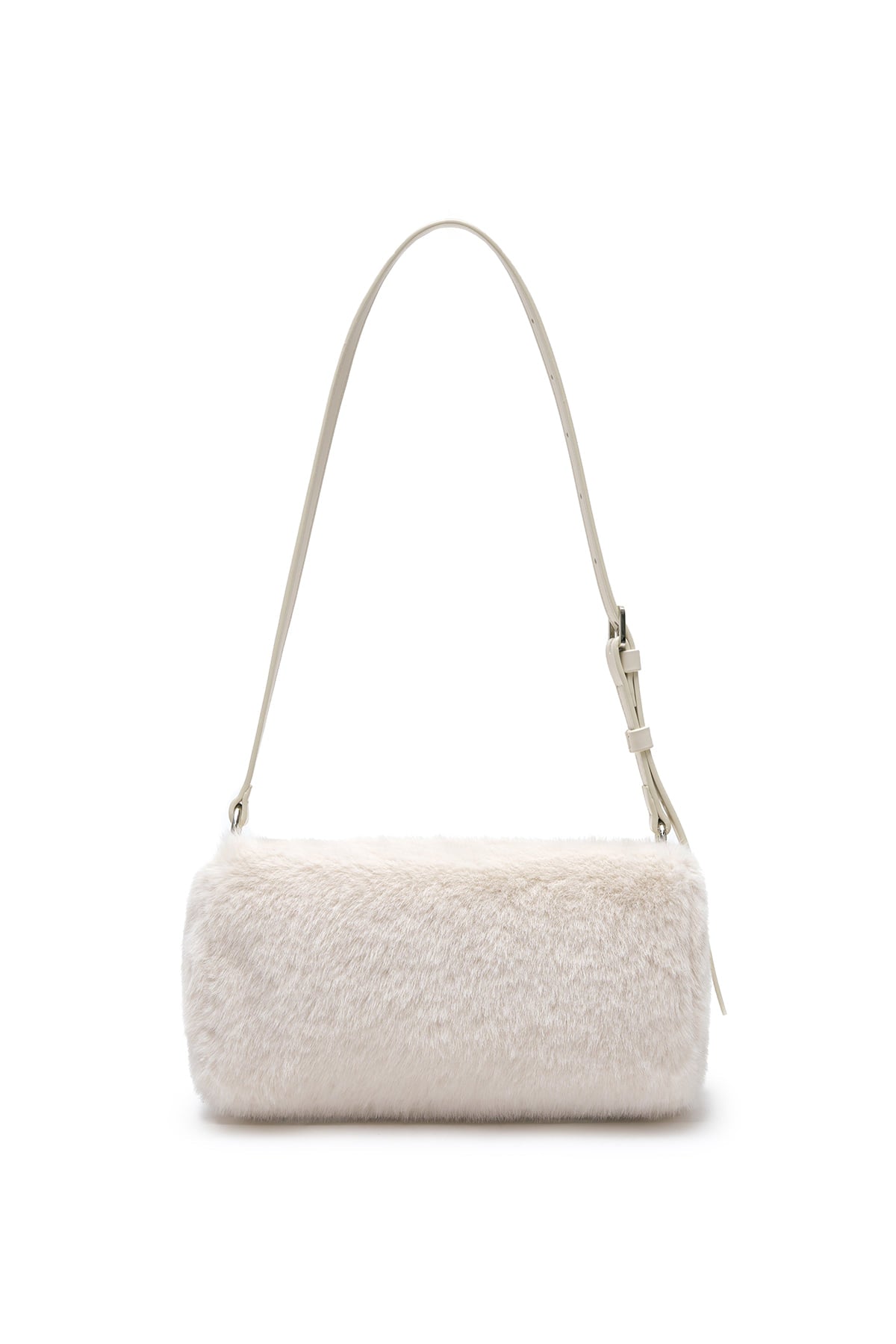[matinkim] SOFT FUR MINI SHOULDER BAG IN IVORY