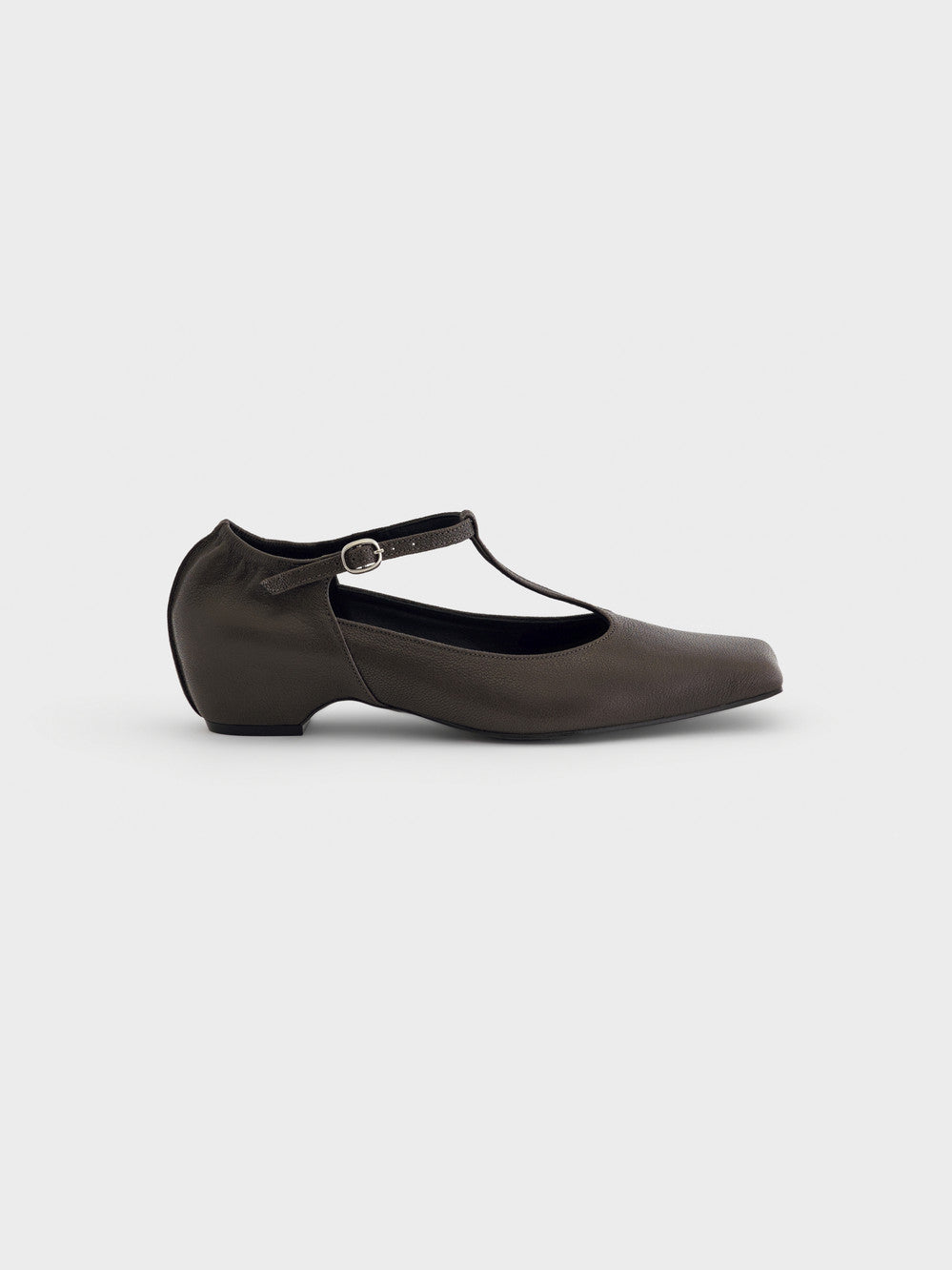 Low Classic Square Toe Stiletto Brown
