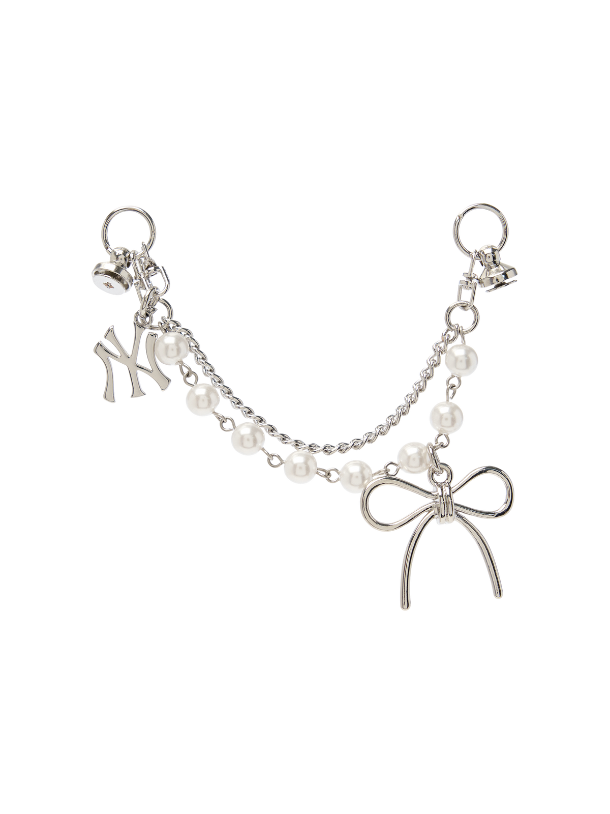 Mlb Ribbon Jewelry Ball Cap Crown Chain