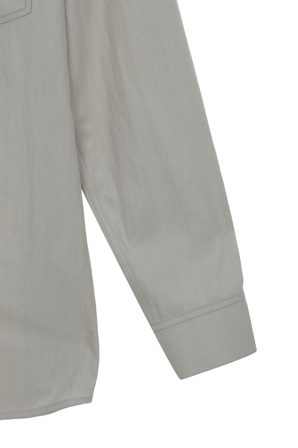 [matinkim] STITCH POINT SHIRT FOR MEN IN LIGHT GREY