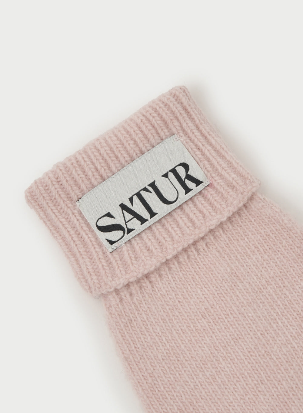 [satur] Verona Knit Gloves - Light Pink