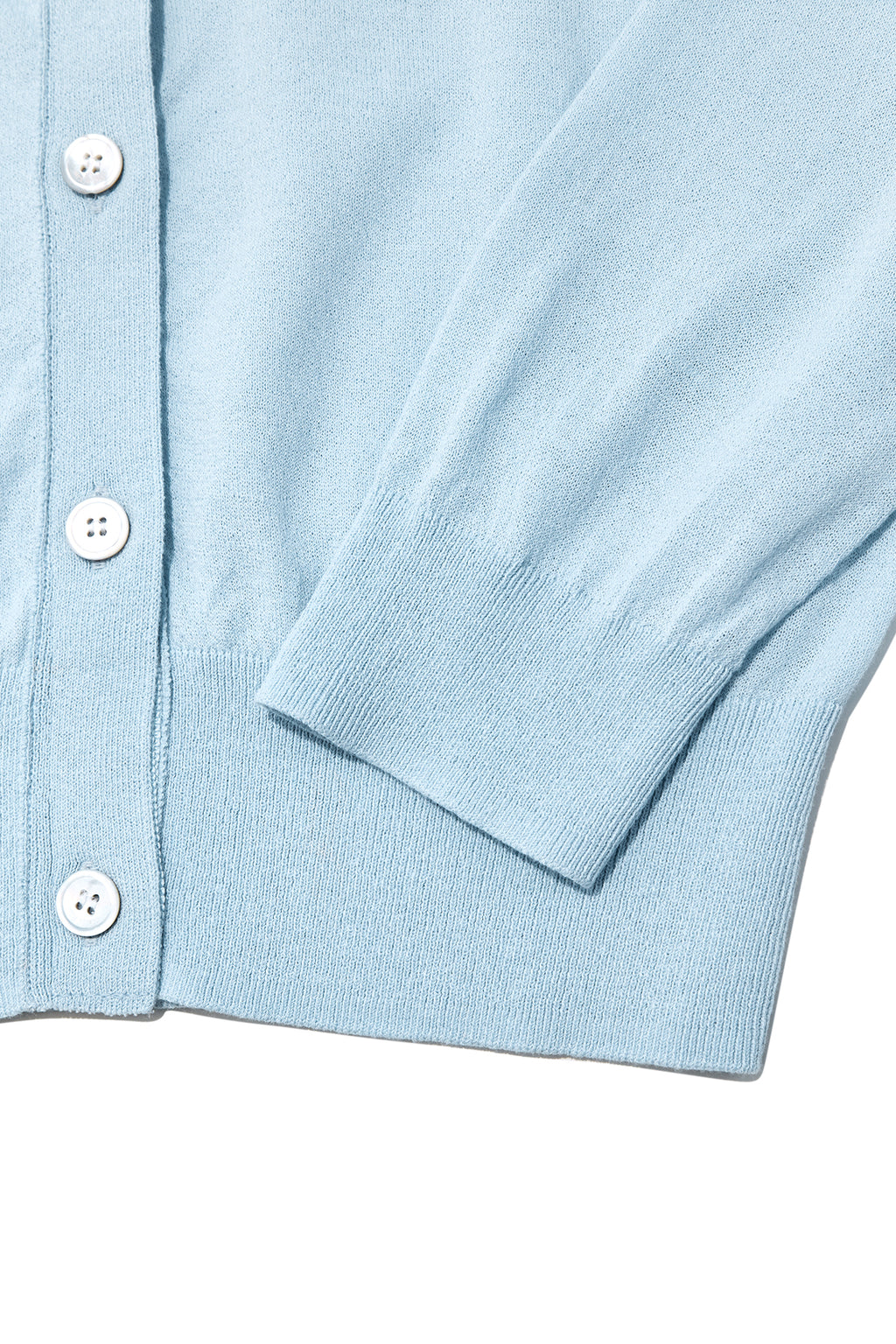 Matinkim Back Logo See Through Cardigan For Women IN Sky