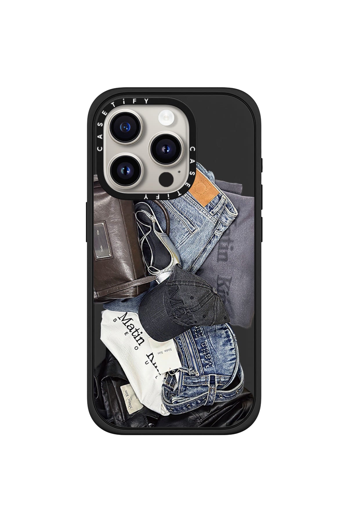 Matinkim Matin Kim X Casetify Unboxing Case IN Black