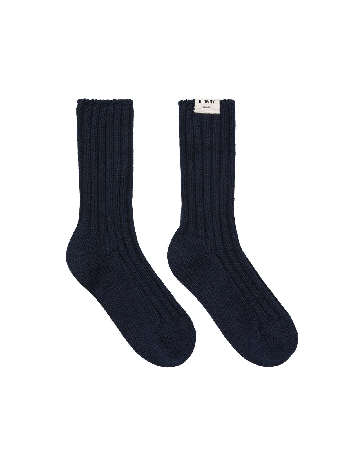 GLOWNY G Cozy Socks (Navy)