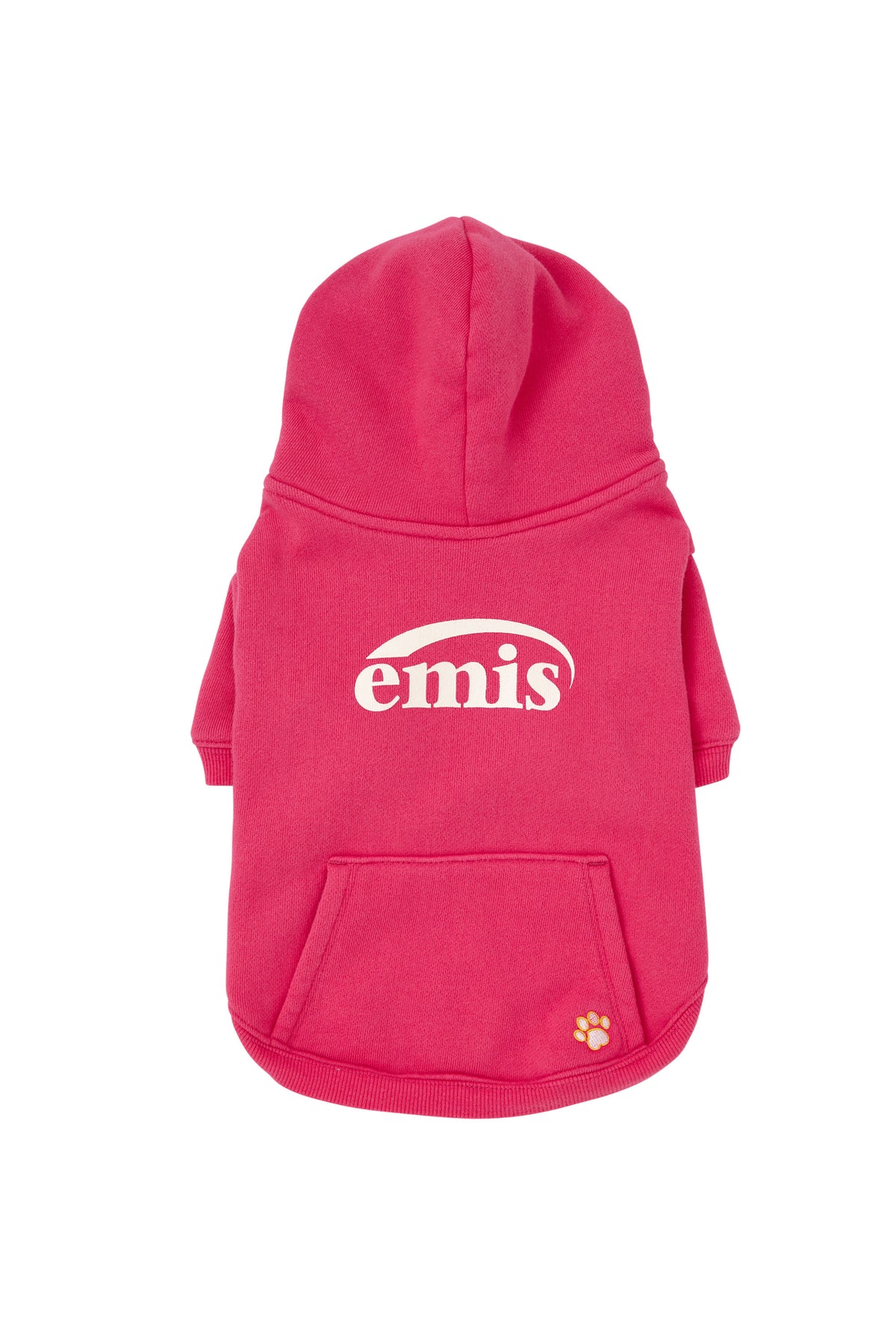 EMIS New Logo Big Hoodie-Hot Pink